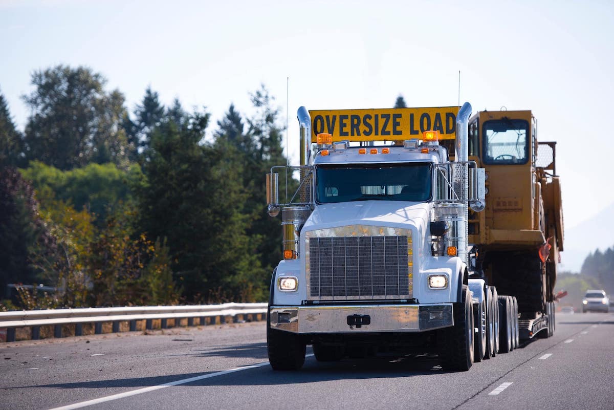 Oversized Load Truck